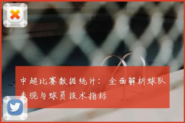 中超比赛数据统计：全面解析球队表现与球员技术指标